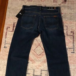 7 For All ManKind Jeans slimy, slim straight legs